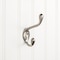 Elements 4-1/2" Satin Nickel Large Transitional Double Prong Wall Mounted Hook YD40-450SN - alternate 1